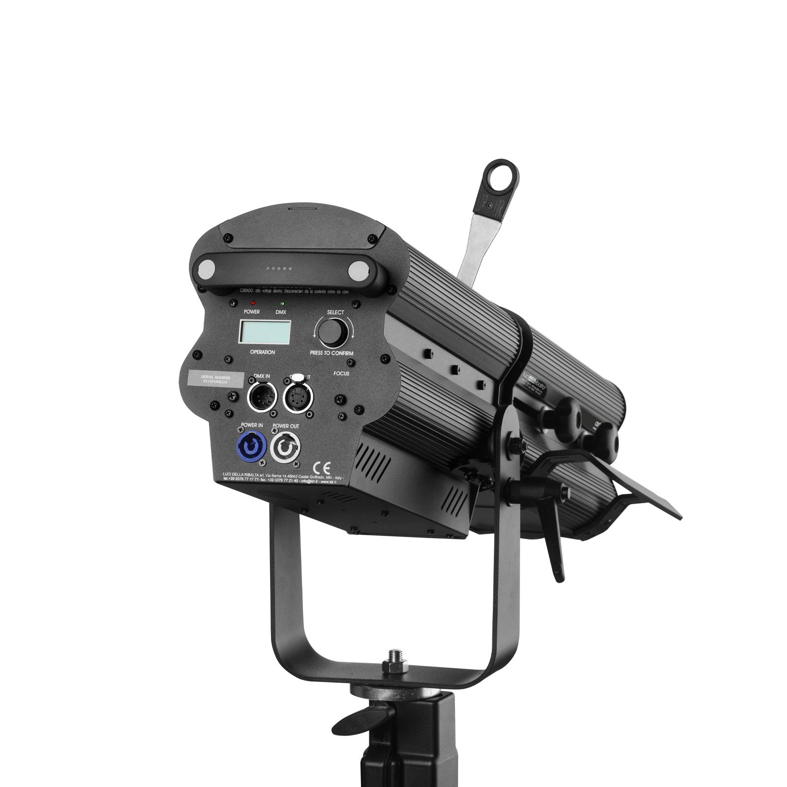 LDR Luci Della Ribalta Astro 100 RGBW LED Followspot - Main View