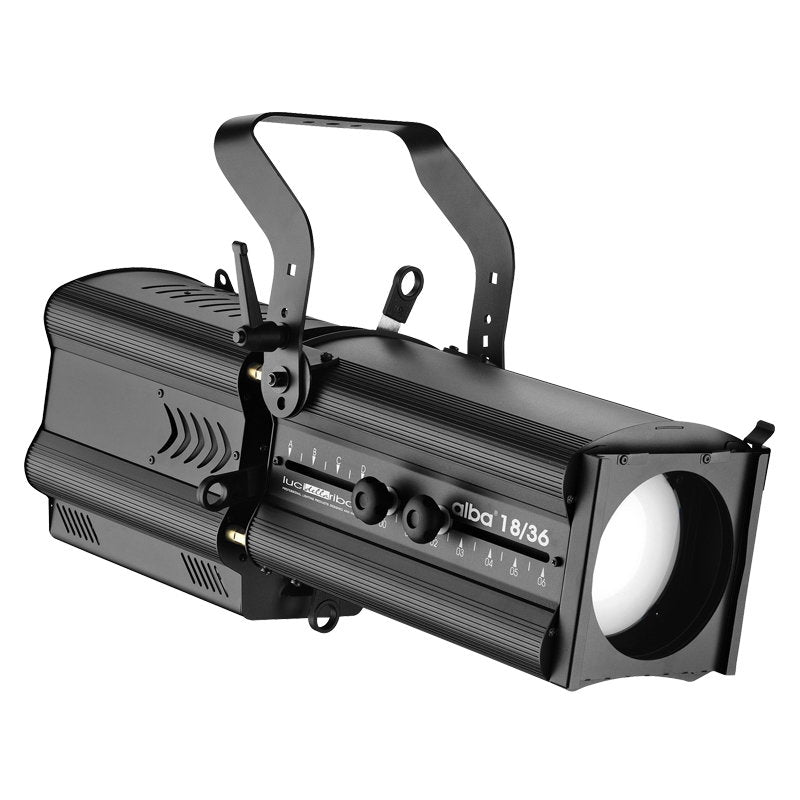 LDR Luci Della Ribalta Alba 18/36 CM 380W RGBW+TW LED Profile Black - Main View