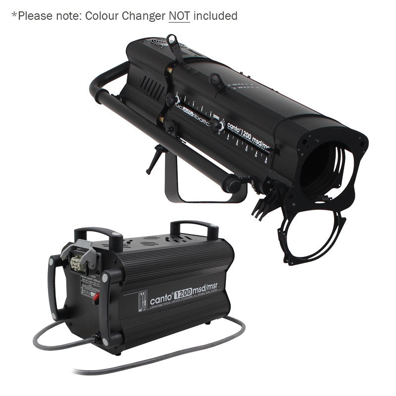 LDR Luci Della Ribalta Canto 1200MSD/MSR Followspot MK2 250V - Main View