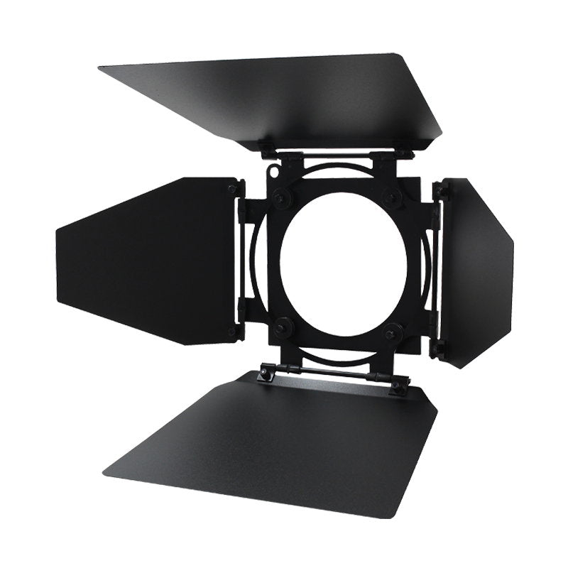 LDR Luci Della Ribalta Cetra/Suono/Tempo Fresnel 4-Leaf Barn Door Black - Main View