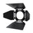 LDR Luci Della Ribalta Cetra/Suono/Tempo Fresnel 4-Leaf Barn Door Black - Main View