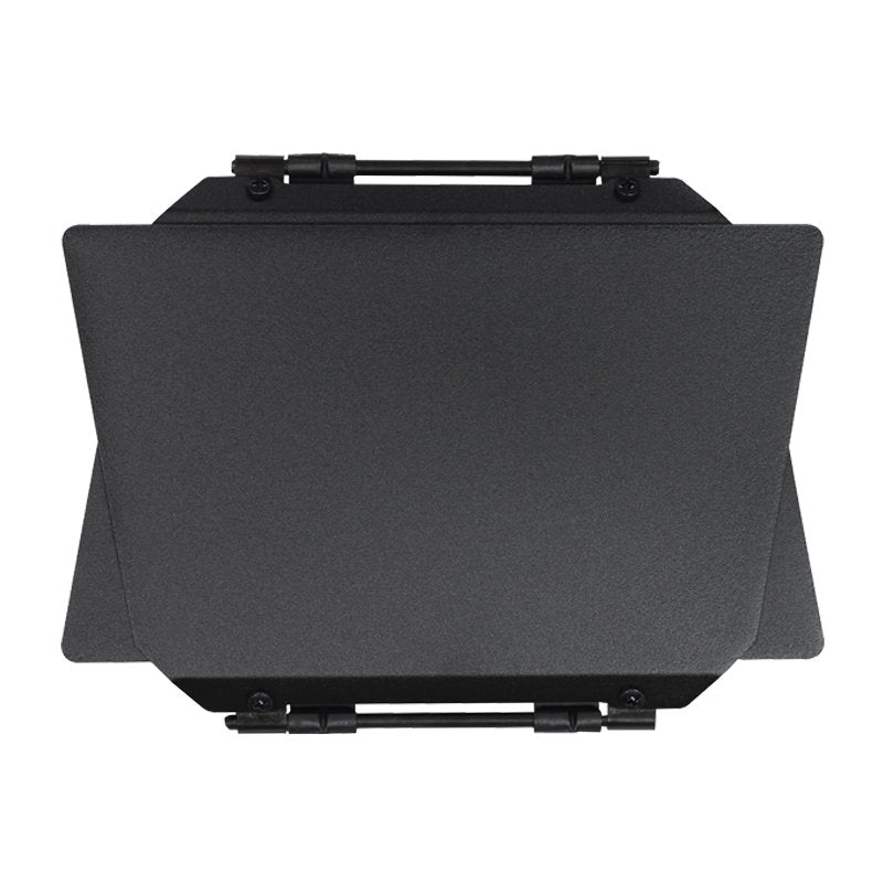 LDR Luci Della Ribalta Soffio 4-Leaf Barn Door Black - Back Panel and Connections