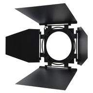 LDR Luci Della Ribalta Aria 4-Leaf Barn Door Black - Main View