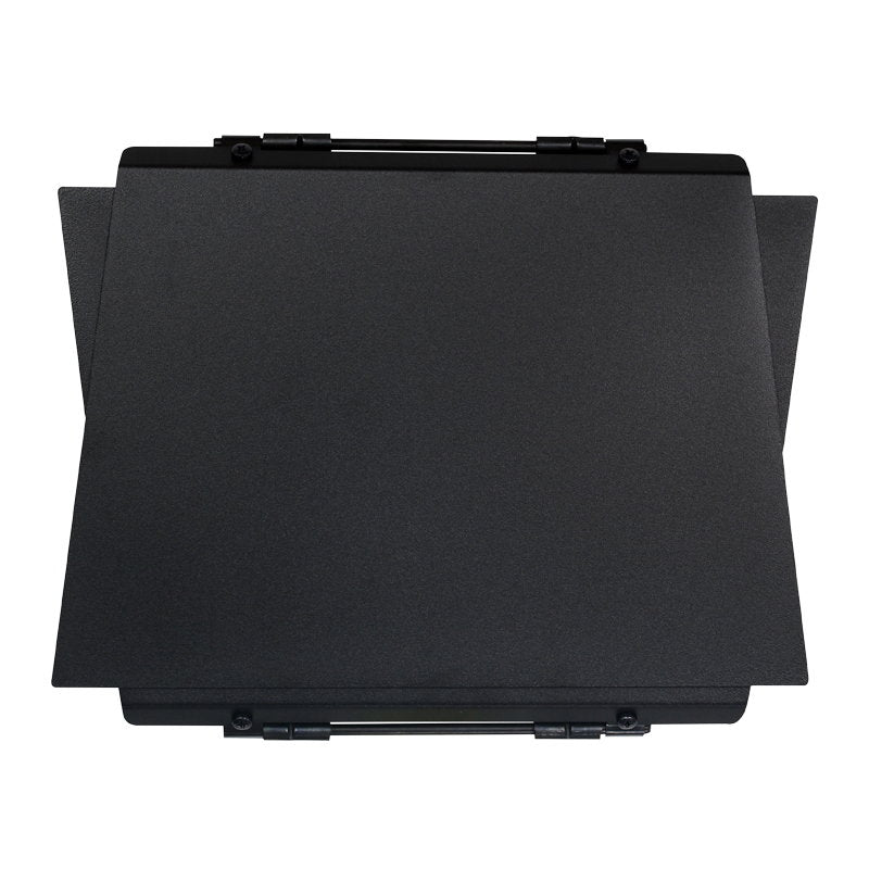 LDR Luci Della Ribalta Aria 4-Leaf Barn Door Black - Back Panel and Connections