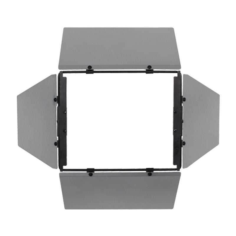 LDR Luci Della Ribalta Rima 4-Leaf Barn Door Silver - Alternate View 4