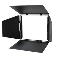LDR Luci Della Ribalta Rima 4-Leaf Barn Door Silver - Alternate View 1