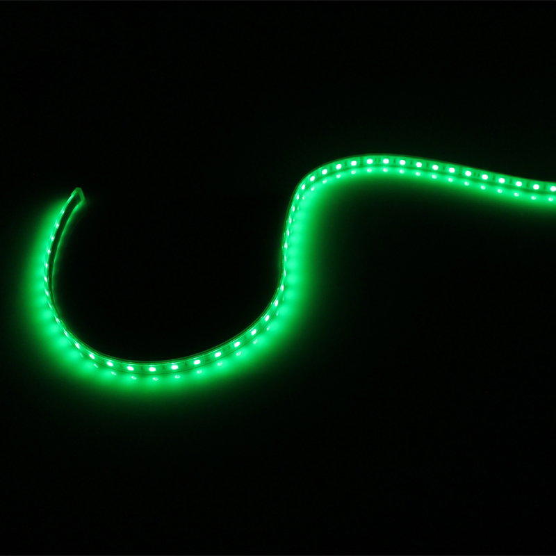 LEDJ Visio TRI-RGB60 Flexible Tri-colour Strip IP65 Silicone Jacket - Back Panel and Connections