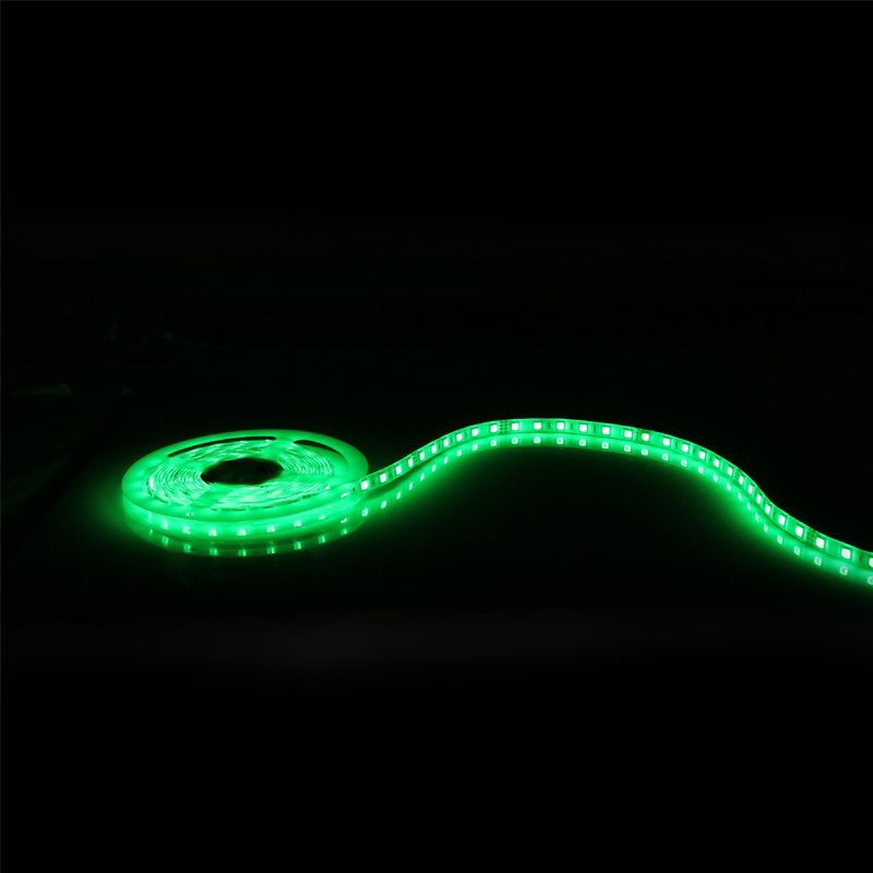 LEDJ Visio TRI-RGB60 Flexible Tri-colour Strip (5m roll) Black PCB - Back Panel and Connections