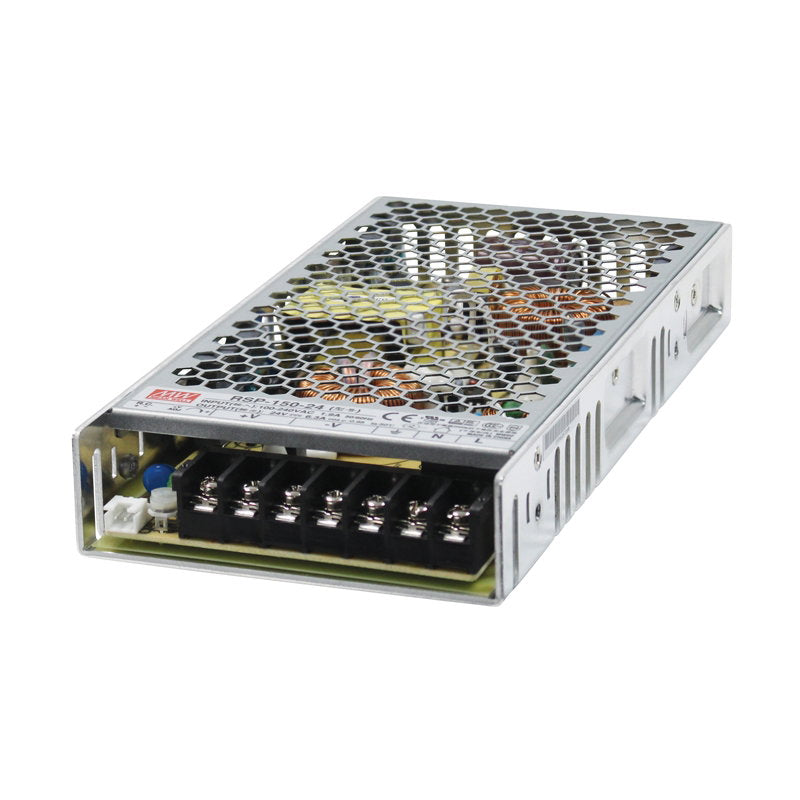 LEDJ Visio Meanwell RSP-150-24 150W 24V DC Power Supply - Alternate View 1