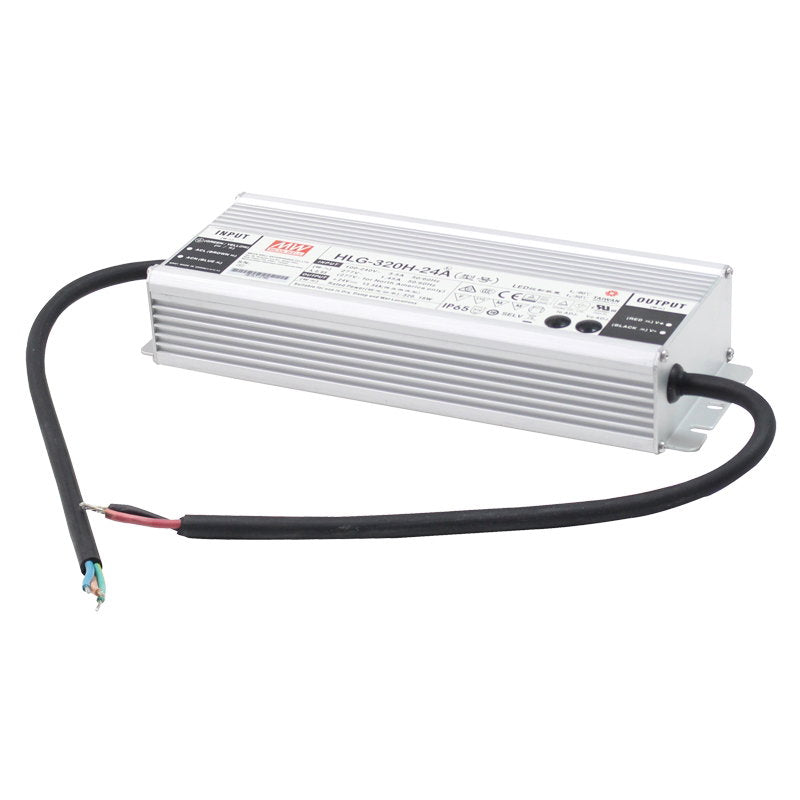 LEDJ Visio Meanwell IP65 HLG-320H-24A 320W 24V DC Power Supply/Driver - Main View