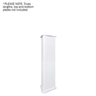 LEDJ White 1.0m Tri Truss Sleeve/Sock - Main View