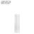 LEDJ White 1.0m Quad Truss Sleeve/Sock - Back Panel and Connections