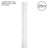 LEDJ White 25.0m Quad Truss Sleeve/Sock - Back Panel and Connections