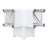 LEDJ White 3 Way 90 Degree Corner Quad Truss Sleeve/Sock - Main View
