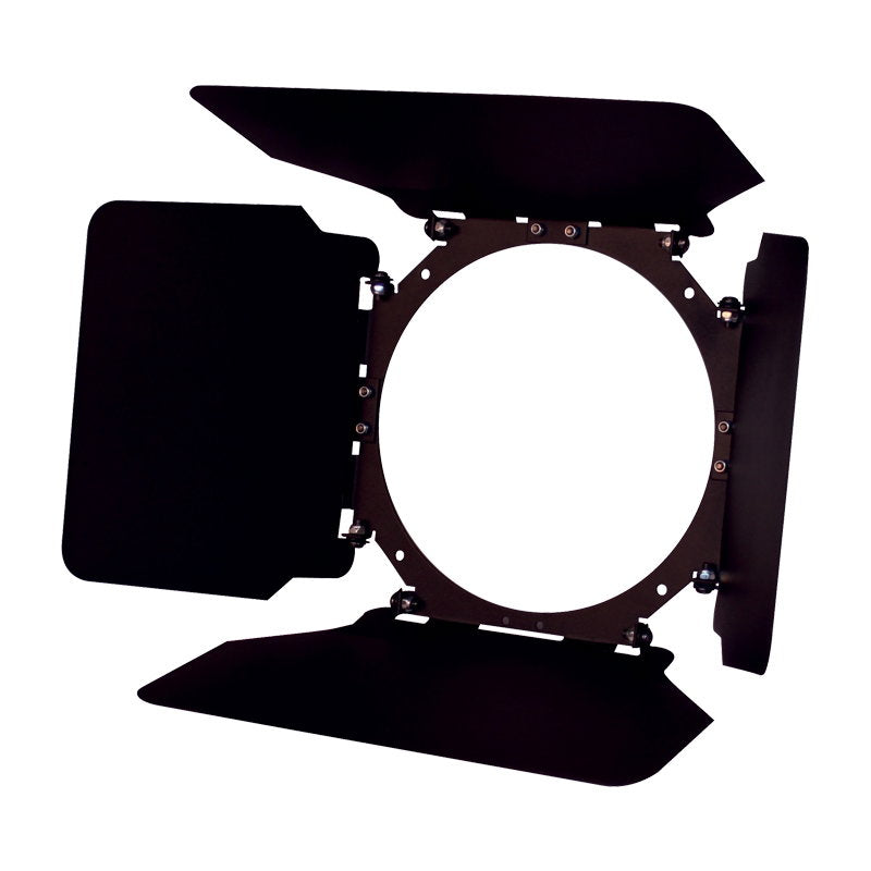 LEDJ Intense Barn Door / Gel Frame - Back Panel and Connections