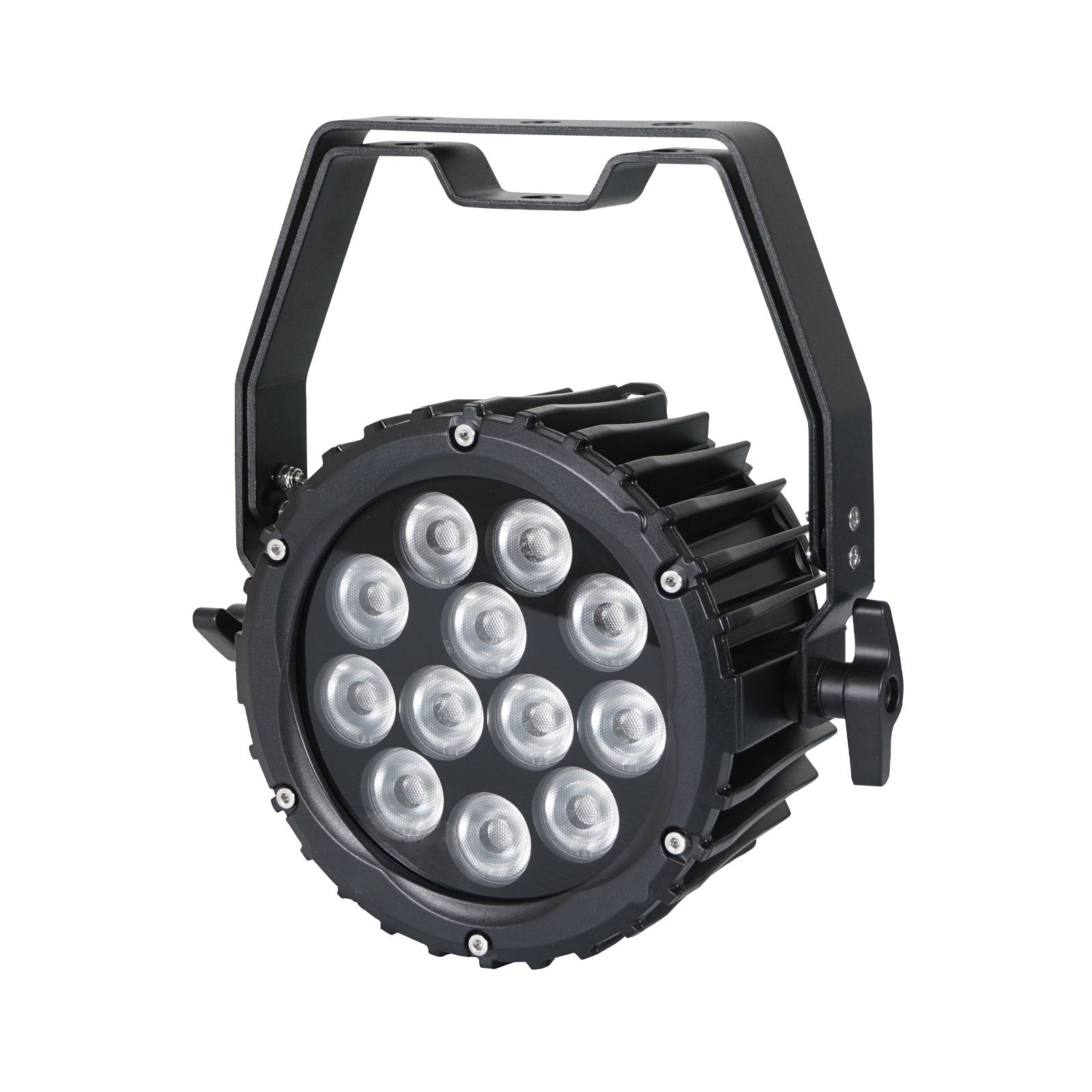 LEDJ Spectra Par 12T3 Exterior Fixture - Back Panel and Connections