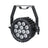LEDJ Spectra Par 12T3 Exterior Fixture - Back Panel and Connections