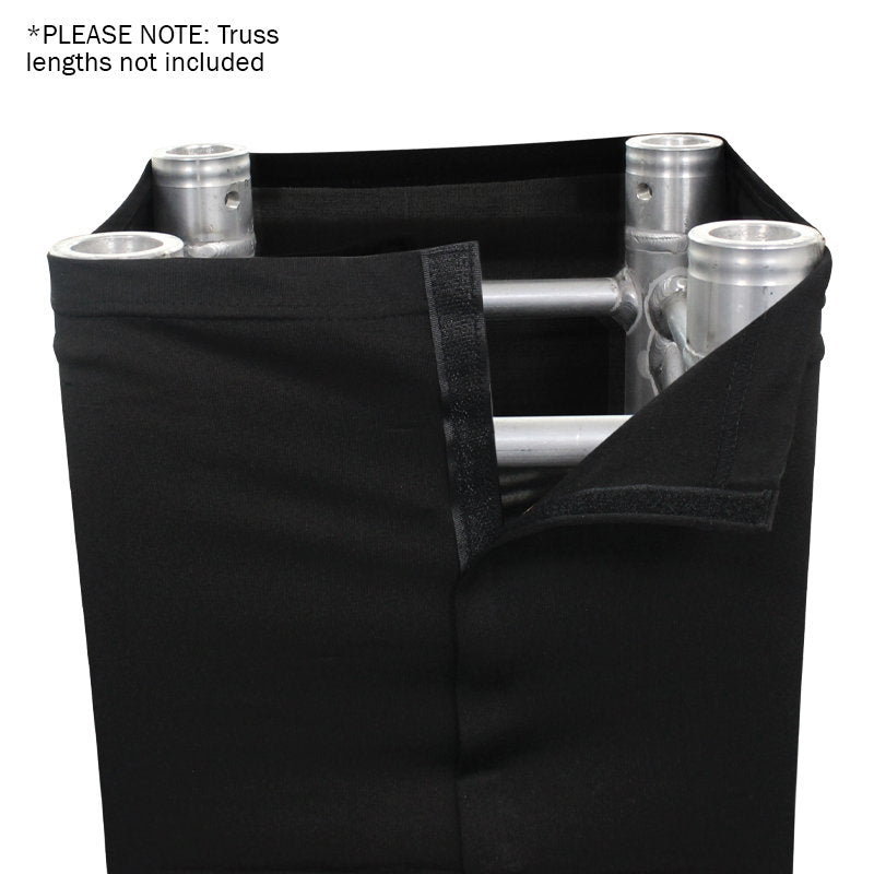 LEDJ Black 3.0m Quad Truss Sleeve/Sock - Main View