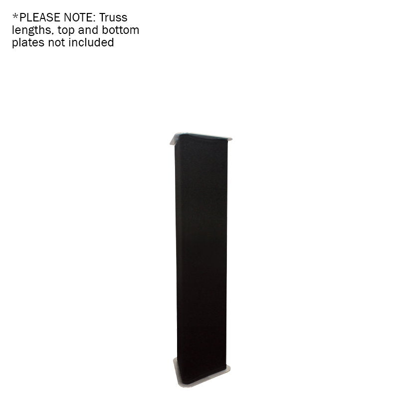 LEDJ Black 1.0m Tri Truss Sleeve/Sock - Main View