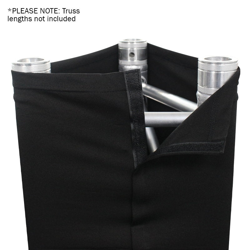 LEDJ Black 1.5m Tri Truss Sleeve/Sock - Main View