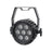 LEDJ Spectra Par 7Q8 Exterior Fixture - Back Panel and Connections