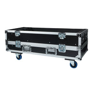 LEDJ 6 Way Spectra Q16 Flight Case - Main View