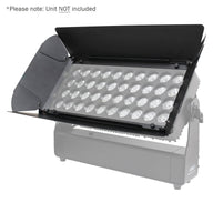 LEDJ Spectra QX40 Pixel Exterior Fixture Barn Door - Main View