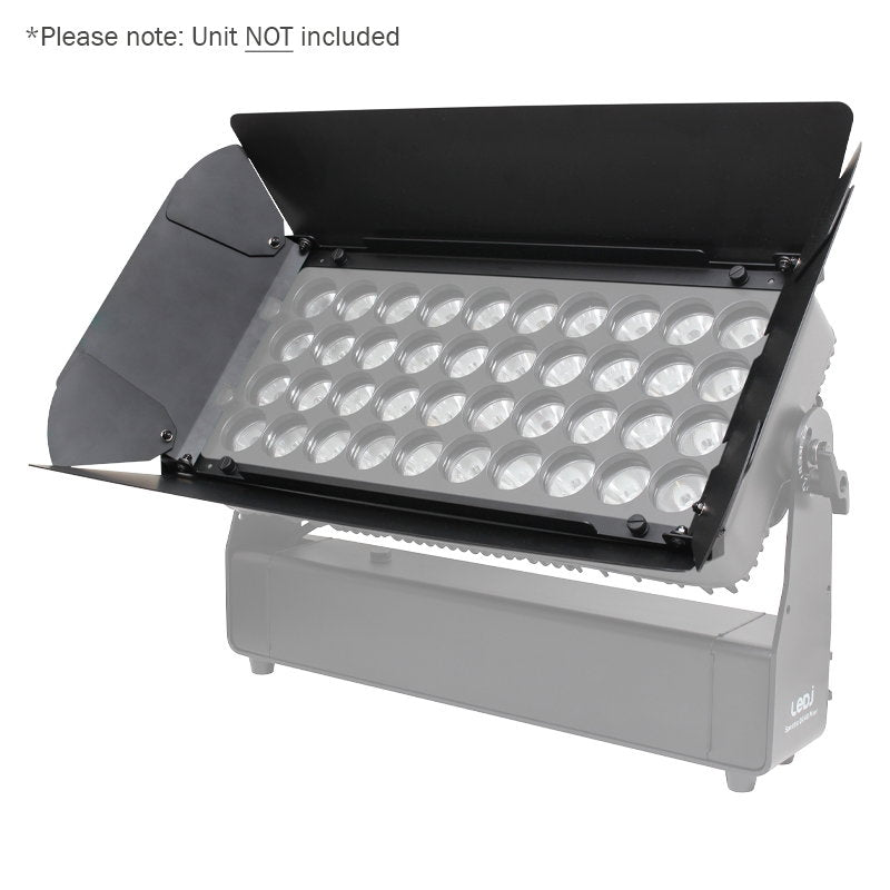 LEDJ Spectra QX40 Pixel Exterior Fixture Barn Door - Main View