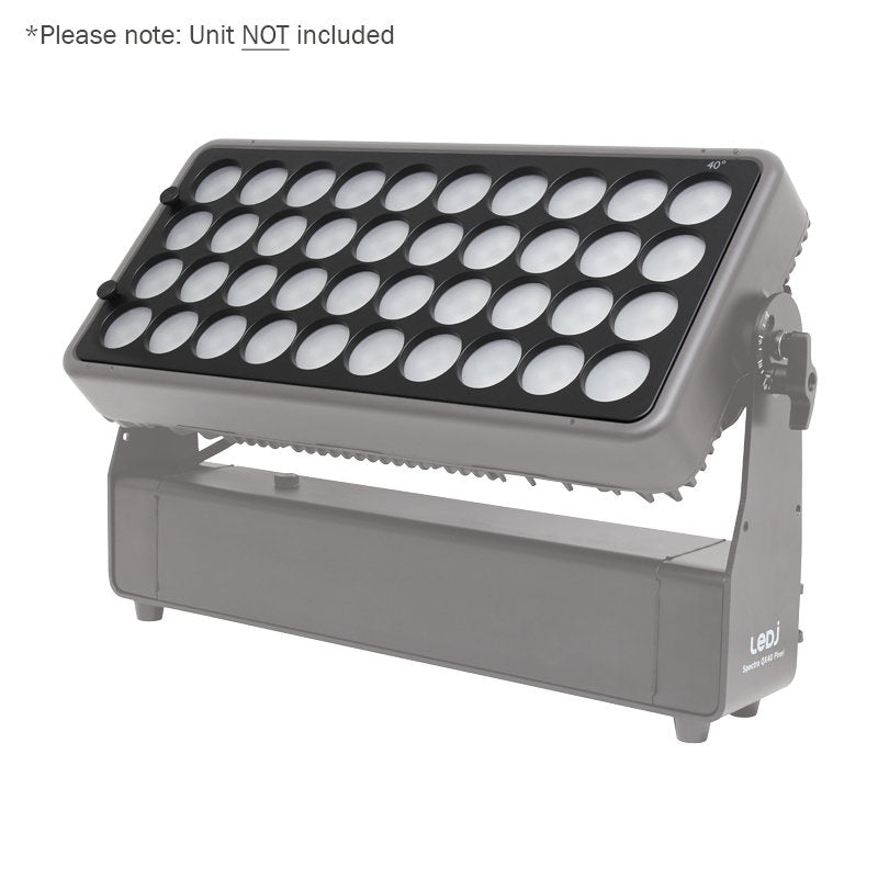 LEDJ Spectra QX40 Pixel Exterior Fixture 40 Degree Lens - Alternate View 3