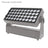 LEDJ Spectra QX40 Pixel Exterior Fixture 90 Degree Lens - Back Panel and Connections