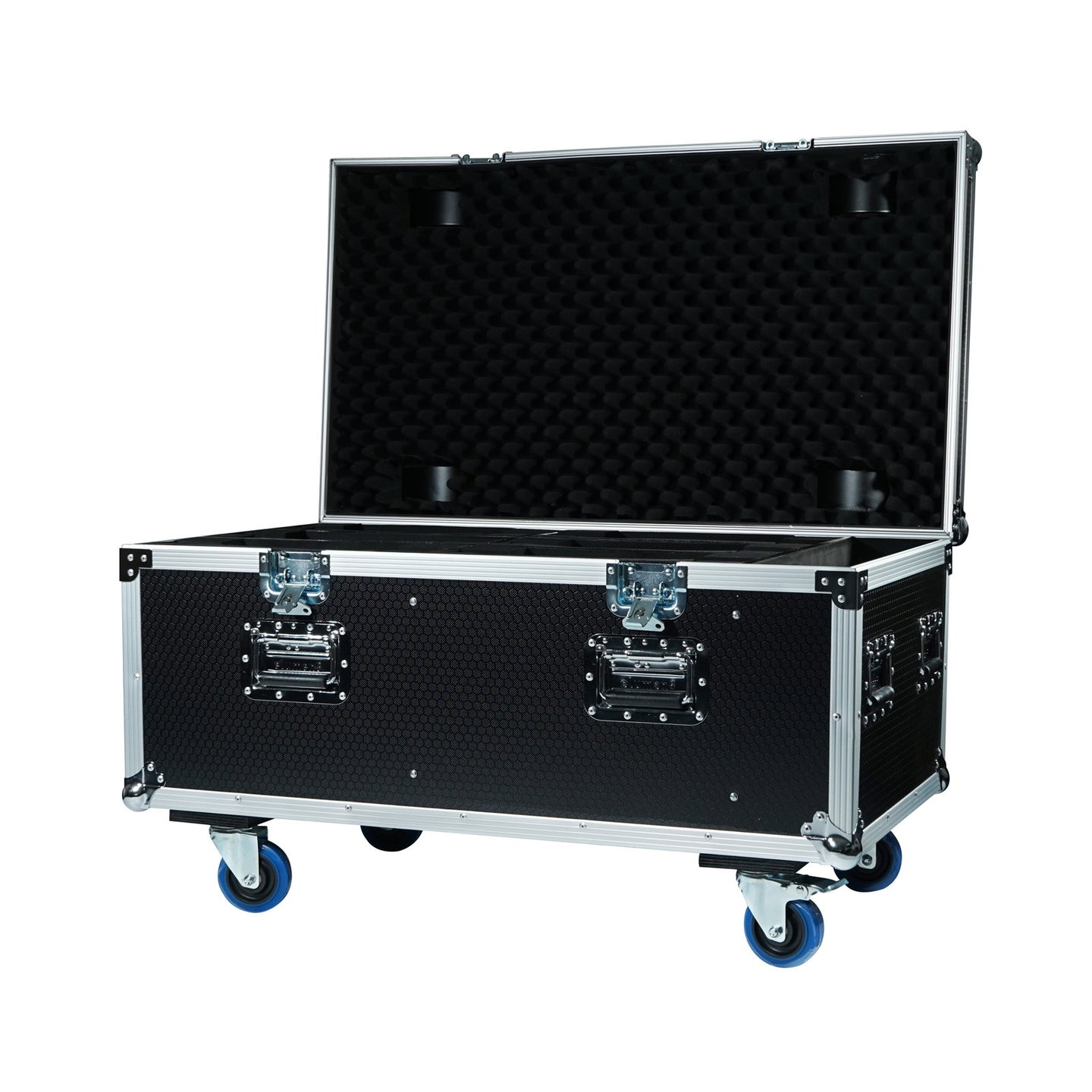 LEDJ 6 Way Spectra Par 30Q8 PRO / 30HEX20 PRO Flight Case - Back Panel and Connections