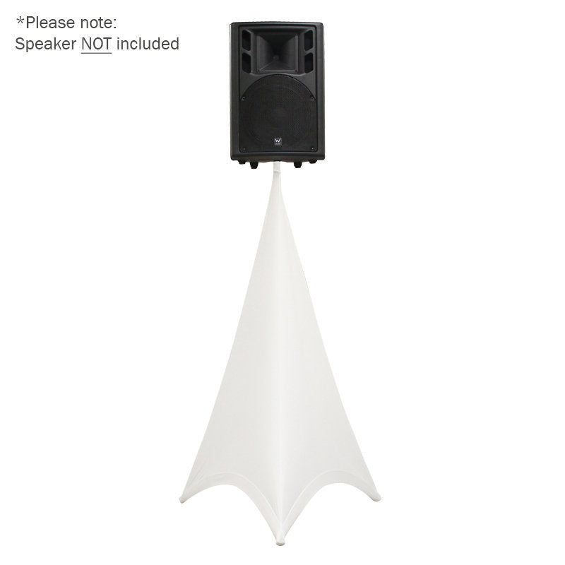 LEDJ Double Sided Speaker Stand Cover - Main View