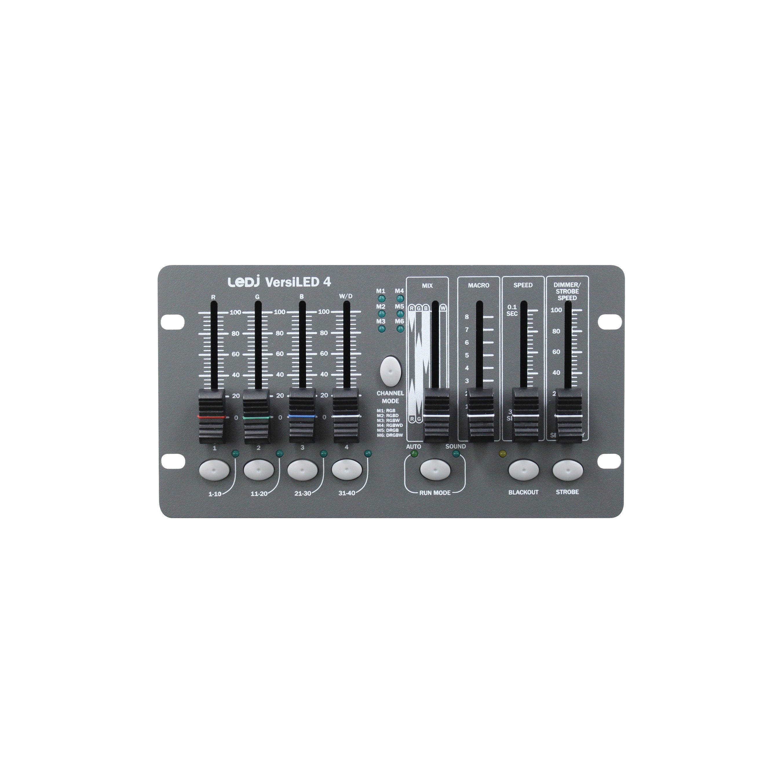 LEDJ VersiLED 4 DMX Controller - Alternate View 1