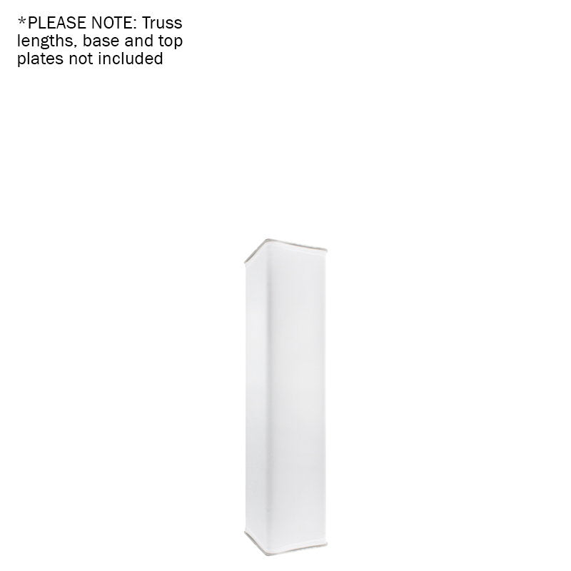 LEDJ White 1.0m F24 Quad Truss Sleeve/Sock - Main View