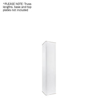 LEDJ White 1.0m F24 Quad Truss Sleeve/Sock - Main View