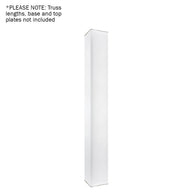LEDJ White 2.0m F24 Quad Truss Sleeve/Sock - Main View