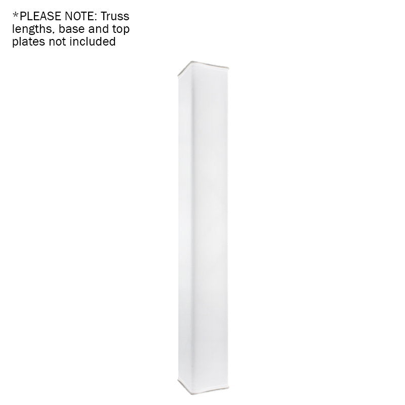 LEDJ White 2.0m F24 Quad Truss Sleeve/Sock - Main View