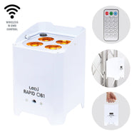 LEDJ Rapid QB1 RGBA (White Housing) - Alternate View 5