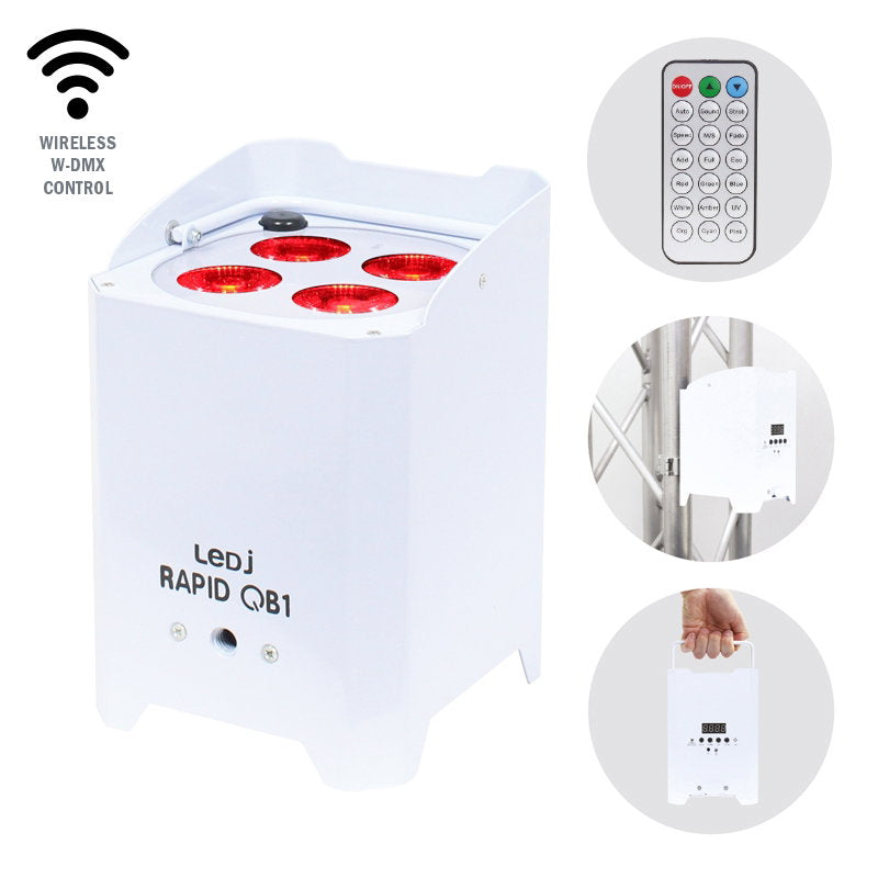 LEDJ Rapid QB1 HEX (White Housing) - Alternate View 15