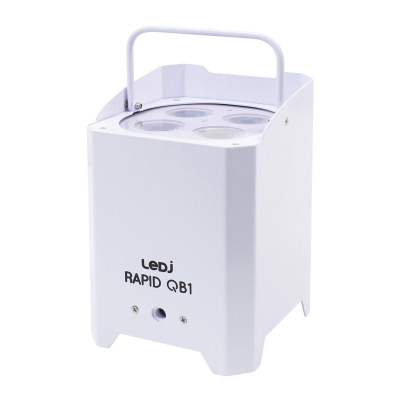 LEDJ Rapid QB1 RGBA IP (White Housing) - Alternate View 1