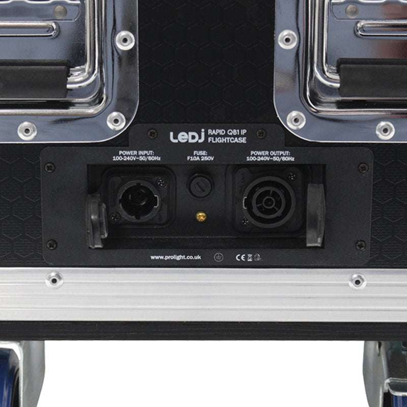 LEDJ 8 Way Rapid QB1 IP Charge Flight Case - Main View