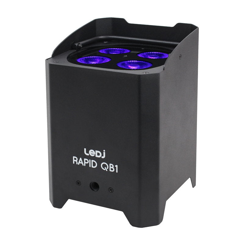 LEDJ Rapid QB1 HEX IP - Back Panel and Connections