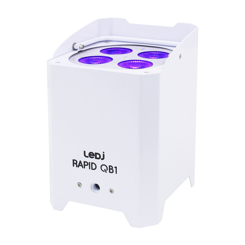 LEDJ Rapid QB1 HEX IP (White Housing) - Back Panel and Connections