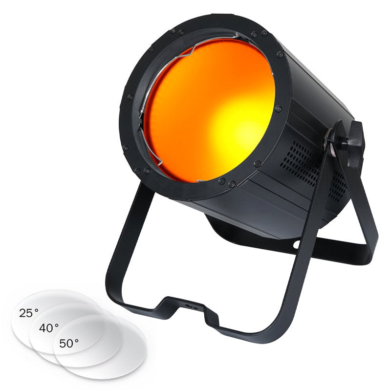 LEDJ 150W COB RGBA Par MKII - Back Panel and Connections