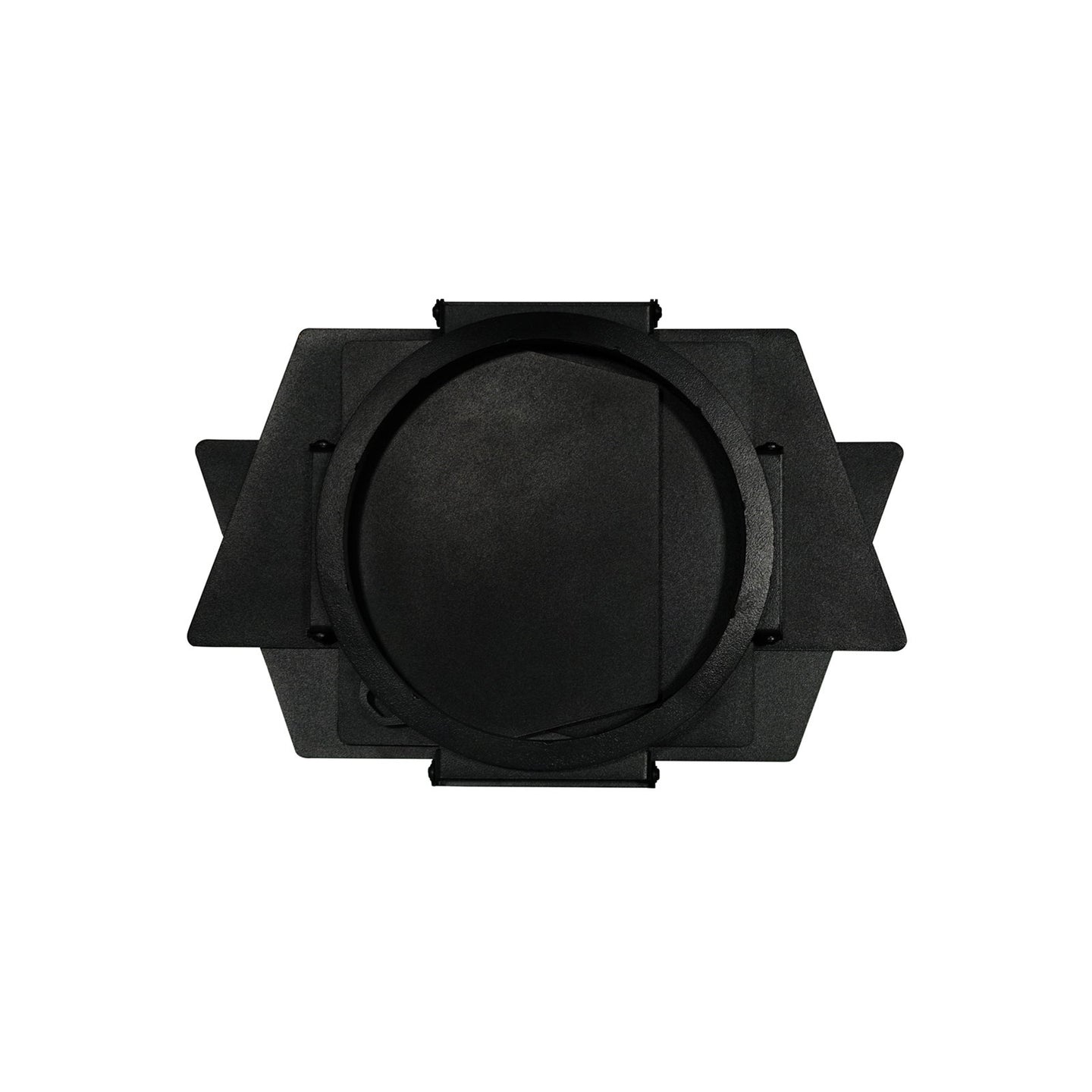 LEDJ 200W COB Par Barn Door - Back Panel and Connections
