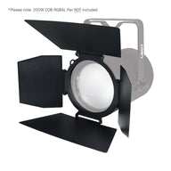 LEDJ 200W COB Par Barn Door - Alternate View 1