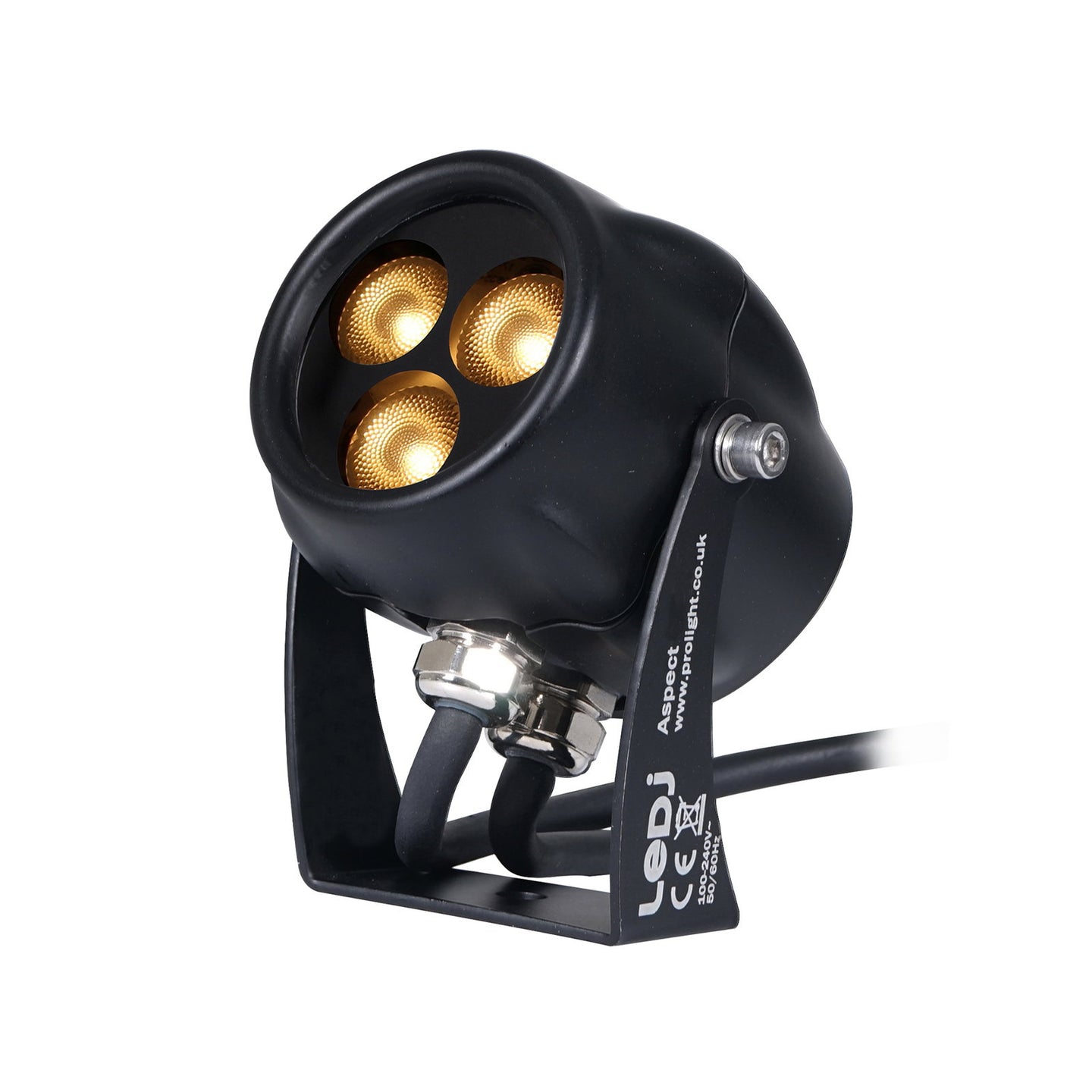 LEDJ Aspect Exterior 3W Warm White Feature Light - Back Panel and Connections
