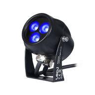 LEDJ Aspect Exterior 9W Deep Blue Feature Light - Alternate View 4