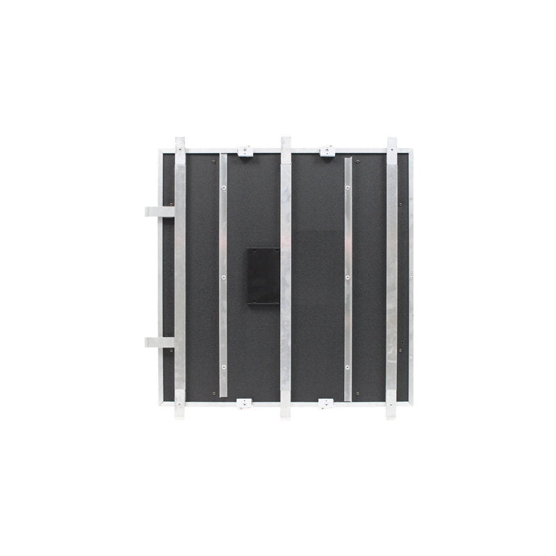 LEDJ Black Starlit 2ft x 2ft Dance Floor Panel (3 sided) - Back Panel and Connections