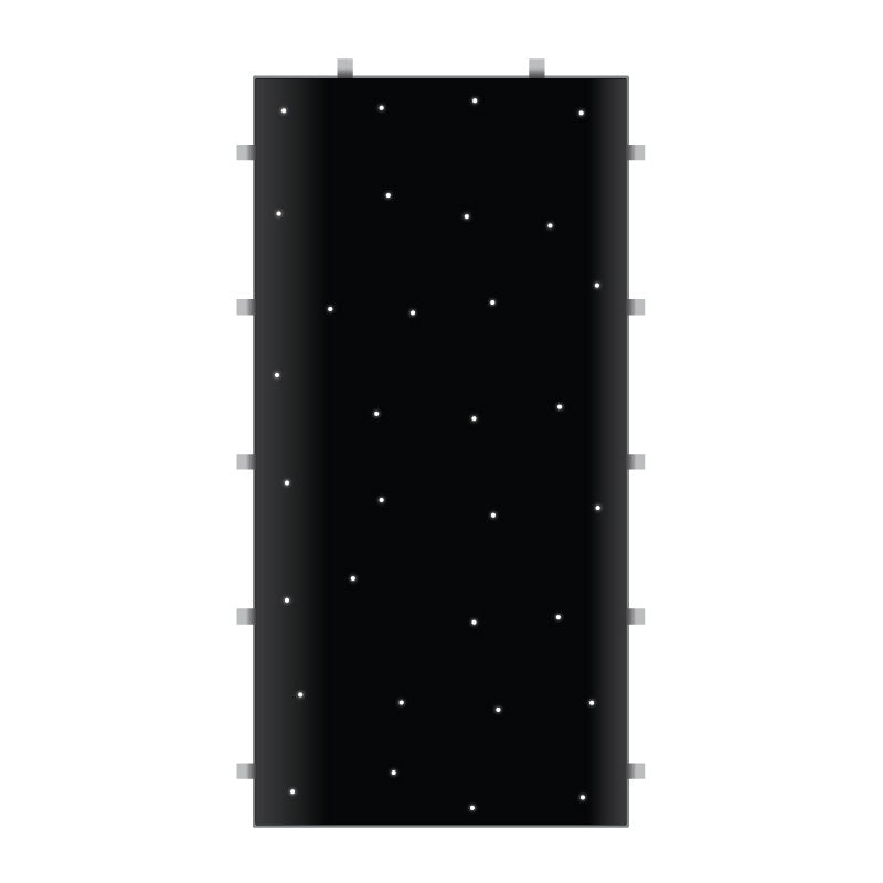 LEDJ Black Starlit 2ft x 4ft Dance Floor Panel - Alternate View 4
